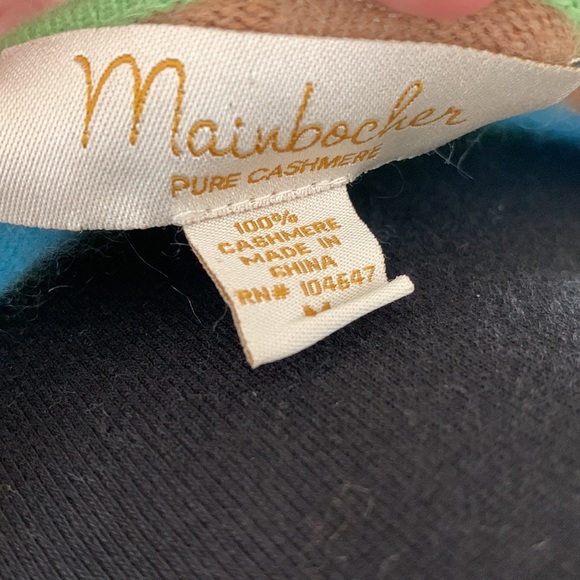Mainbocher pure cashmere sweater and scarf set. Amazing condition! - Picture 9 of 10
